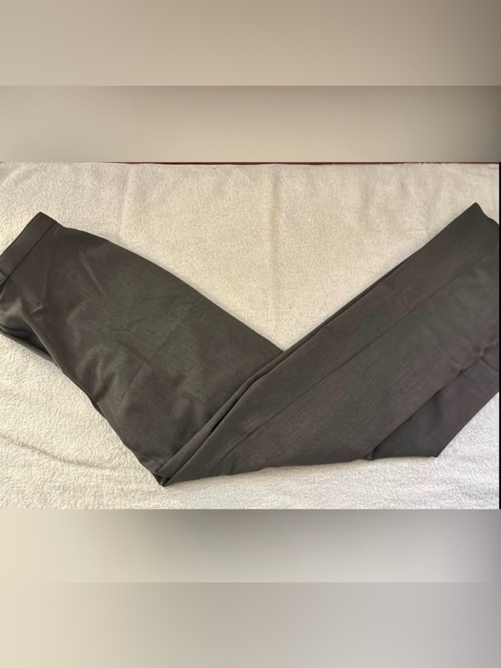 NWT JM Collection Petite Flat Front Dress Pants Trousers Hidden Elastic Stretch